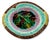 Ceramic Antique 1880s Victorian Majolica "Eat Thy Bread With Thankfulness" Motto Serving Tray With Beautiful Colors For Sale - Image 7 of 18