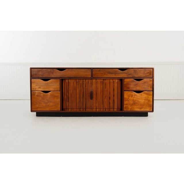 Dale Holub Credenza Solid Koa Wood 1976 For Sale - Image 4 of 17