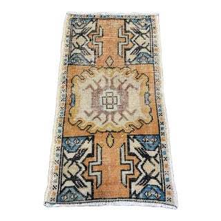 Turkish Yastik Rug 1'7" x 2'10" For Sale