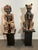 Pair of Monumental Vintage Mexican Primitive Ceramic Figures – 45" For Sale - Image 14 of 14