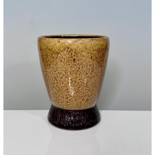 Modernist Studio Ceramic Art Vase from Helma Klett, Germany, 1940s For Sale - Image 9 of 14