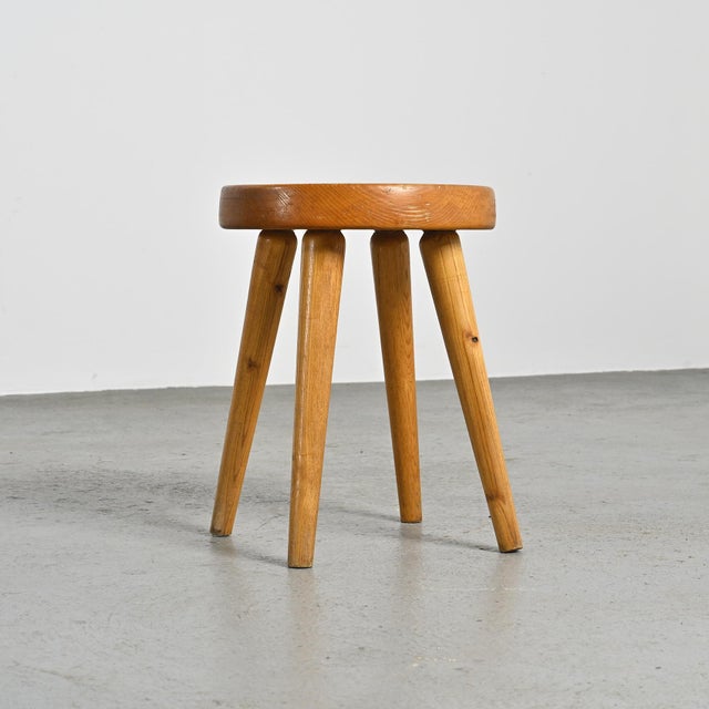 1960s Vintage French Stools by René Martin, 1960s, Set of 2 For Sale - Image 5 of 12