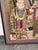 Shou Lao + Deer Silk Vintage Embroidery, Framed For Sale - Image 11 of 12
