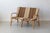 Danish Rattan Lounge Set with Sofa, Armchairs and Coffee Table, 1970s, Set of 4, in Good conditions. Designed 1970 to 1979
