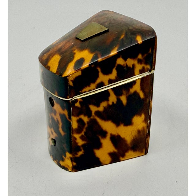 19th Century Pair of Victorian Horn Travel Perfume Boxes For Sale - Image 14 of 15