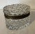 Early 20th Century French Cut Crystal Oval Hinged Glass Box For Sale - Image 13 of 13