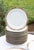 Forest Green Vintage Flat Plates and Soup Plates from Limoges Porcelain, 1930s, Set of 16 For Sale - Image 8 of 8
