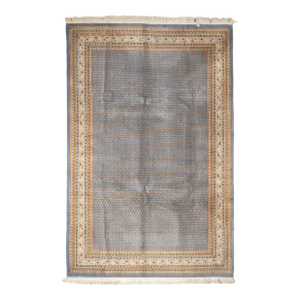 Mid Century Indo Tabriz Wool Rug 6'6" X 9'9"