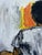 Wood Mid Century Modern "Kristina" Wall Art Painting After Christian Bjorn Larse, Framed and Signed by the Artist For Sale - Image 7 of 10