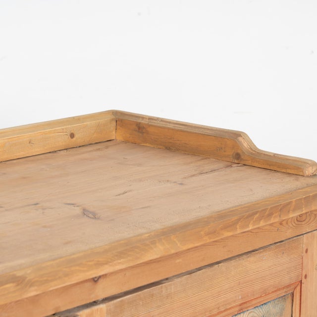 Early 19th Century 19th Century Swedish Pine Sideboard Cabinet For Sale - Image 5 of 9