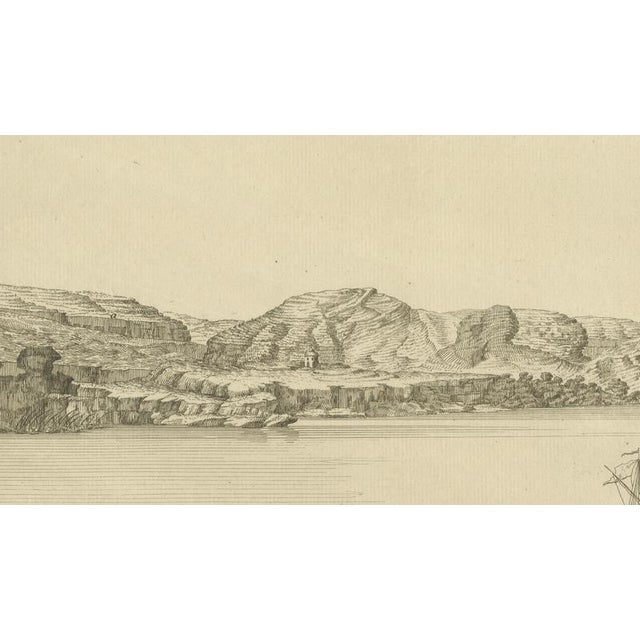 Paper Norden, Mountains of Abyssode Opposite Umm El Gusur Nile View, 1755, Engraving For Sale - Image 7 of 9
