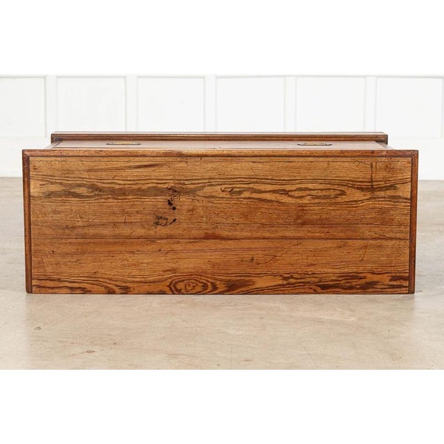 19th Century English Pine Campaign Drawers, 1890 For Sale - Image 6 of 16