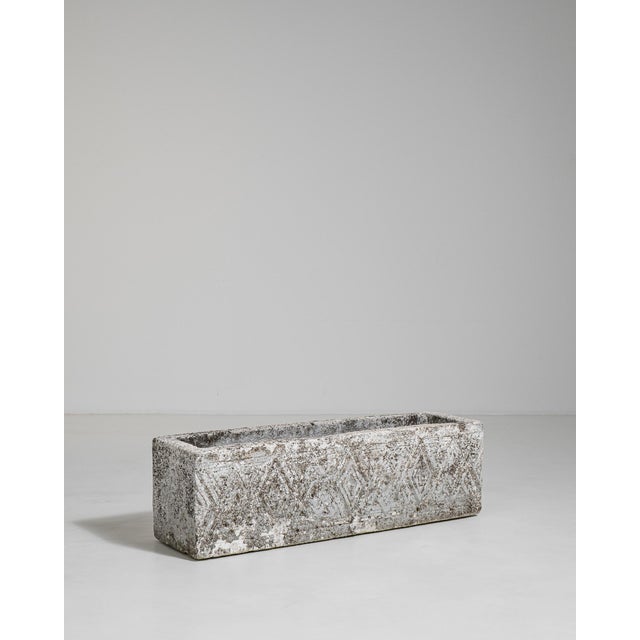 1970s Brutalist Concrete Planter, Antique, France, Circa 1970 For Sale - Image 5 of 8