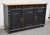 English Painted Pine Sideboard With Three Doors, Reproduction, Hungary For Sale - Image 3 of 10