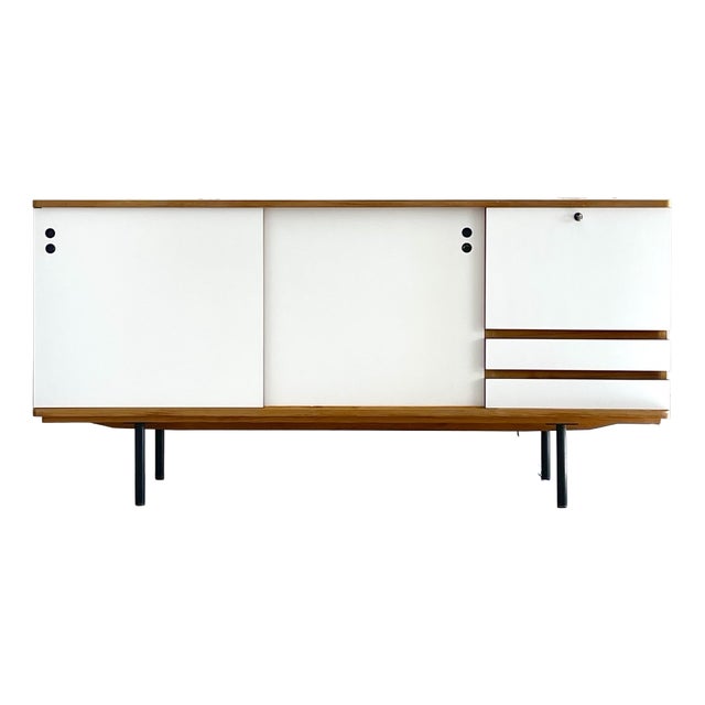 Vintage Sideboard by Joseph André Motte, 1960s For Sale