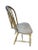 1900 - 1909 Early 1900s Rustic Spindle Back Chair, Mustard Green For Sale - Image 5 of 8