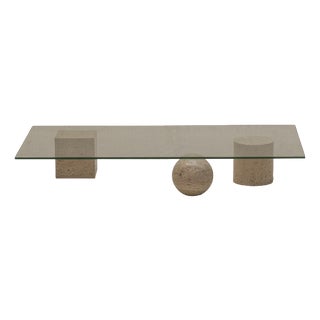 Metafora Coffee Table by Massimo and Lella Vignelli for Casigliani, Italy, 1970s For Sale