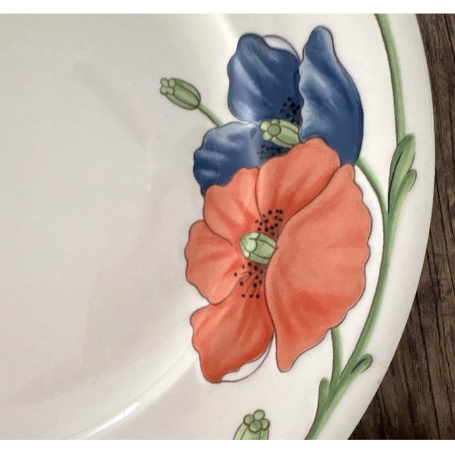 Alabaster Villeroy & Boch Gravy Boat and Oval Plate For Sale - Image 8 of 9