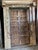 Mid-Century Modern Antique Indian Door With Frame | Rustic Farmhouse Entryway Door in Reclaimed Wood For Sale - Image 3 of 6