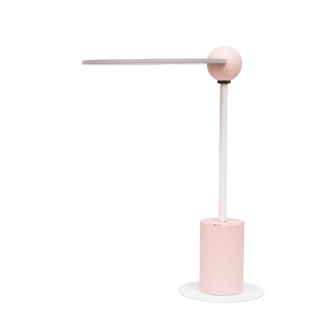 Pink Piccolo Side Table by Edward Geluk for Arco, 1980s For Sale - Image 8 of 8