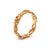 Gucci 18ct Yellow Gold Flora Diamond Ring 0.06ct 2.89g, Size 6 For Sale - Image 6 of 10