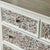 Farmhouse 1990s Coastal//boho Chic//Farmhouse Mosaic Shell Inlay Dresser For Sale - Image 3 of 3