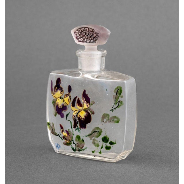 Glass American Glass Perfume Bottles, 4 For Sale - Image 7 of 16