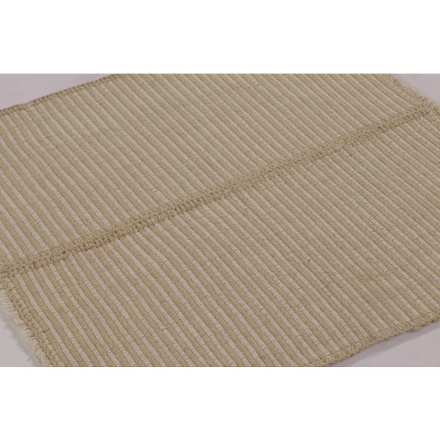 Handwoven in wool, this 3x3 contemporary square Kilim is from an exciting new custom-capable flatweave collection by Rug &...