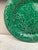 French Country French Green Majolica Leaves Plate Montereau, Circa 1890 For Sale - Image 3 of 4