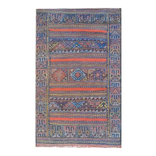 Early 20th Century Afshar Grain Bag For Sale