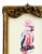 A striking pink cockatoo takes center stage in this beautifully detailed original painting. Layers of blush, black, soft...