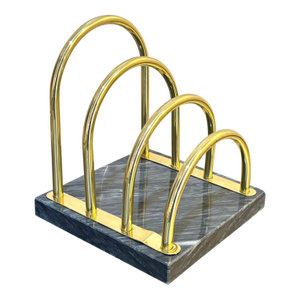 Decorative Crafts, Inc. Marble & Brass Desk File