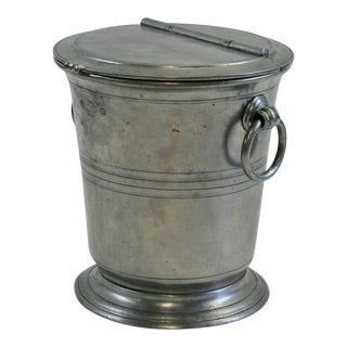 Cosi Tabellini Italian Pewter Ice Bucket For Sale