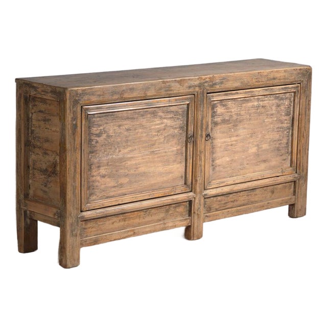 Chinese Carved Gansu Sideboard by Amaru For Sale