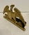 Virginia Metalcrafters Pair of Virginia Metalcrafters Brass Eagle Bookends For Sale - Image 4 of 11