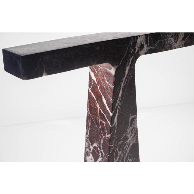 Pair of Bruchi Marble Lamps by Mmauro: Designed by Niko Koronis. Restaured and re-wired. This lamp probably belongs to the...