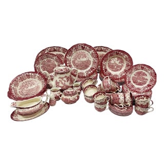 Vintage Dinner Set from Royal Worcester, 1950s For Sale