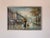 Vintage Burnett Parisian Street Scene Oil on Canvas Painting – Framed For Sale - Image 4 of 13