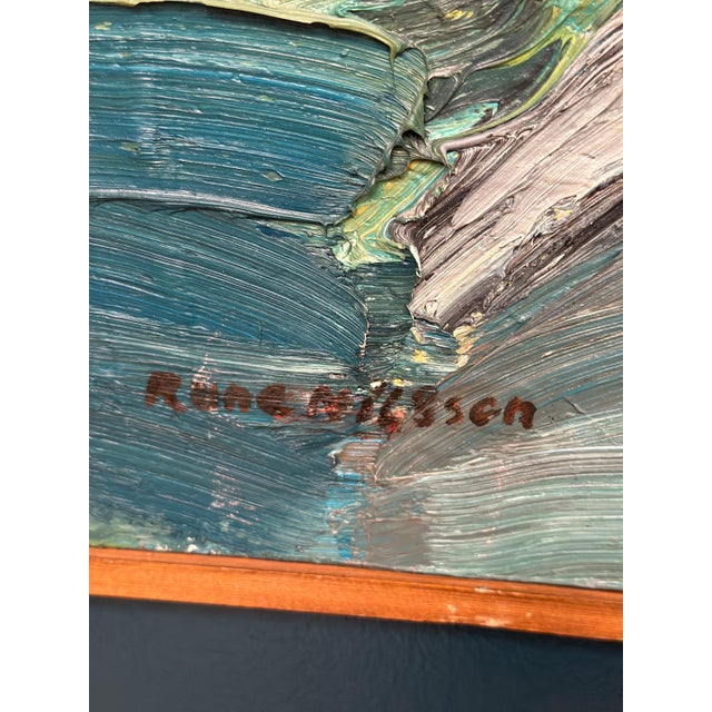 Rune Nilsson, Monday Feeling, 1950s, Oil Painting on Panel, Framed For Sale - Image 11 of 17
