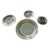 4 Place Settings of 5 Piece CH.Field Haviland Limoges, Giverney Celadon Body , Platinumbands/Trim For Sale