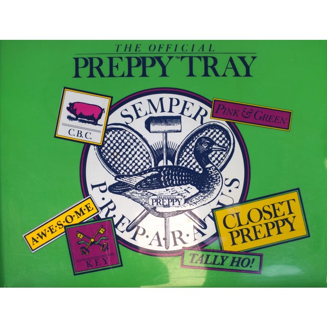 The Official Preppy Tray 1981 For Sale - Image 4 of 4