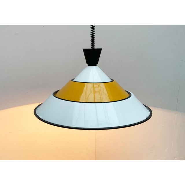 Mid-Century Space Age Italian Pendant Lamp, 1960s For Sale - Image 4 of 18