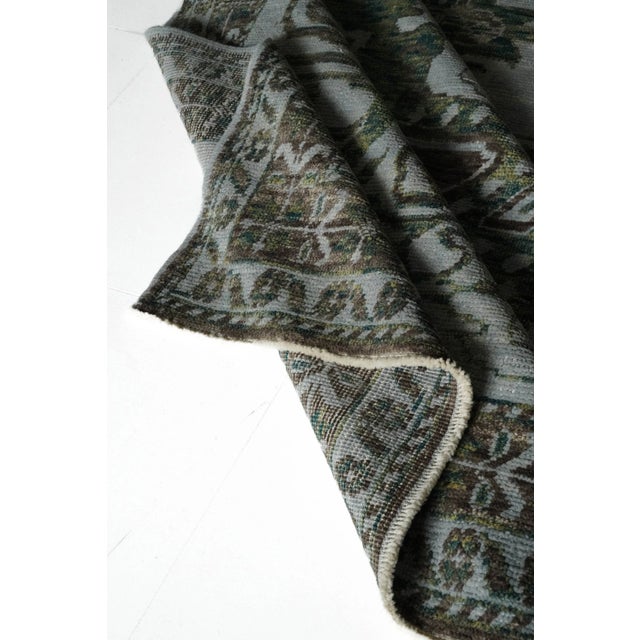 Vintage Hand-Knotted Area Rug For Sale - Image 6 of 10