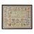 Vintage All the Flowers Cross Stitch Framed Art Sampler Floral Quote Black Frame For Sale