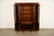Late 20th Century Baker Furniture Historic Charleston Georgian Inlaid Mahogany Breakfront Bookcase Cabinet For Sale - Image 5 of 17