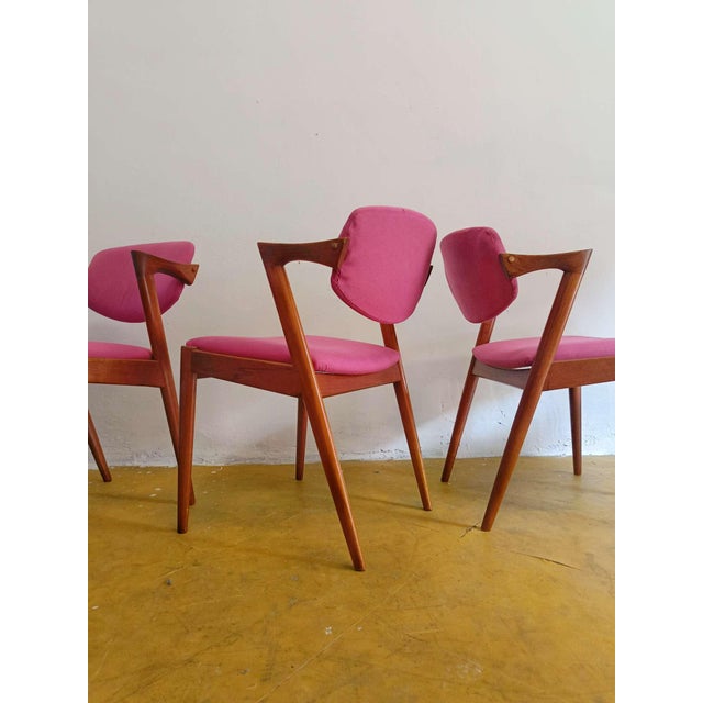 Danish Chairs in Teak, 1960s, Set of 4, in Flawless conditions. Designed 1950 to 1959
