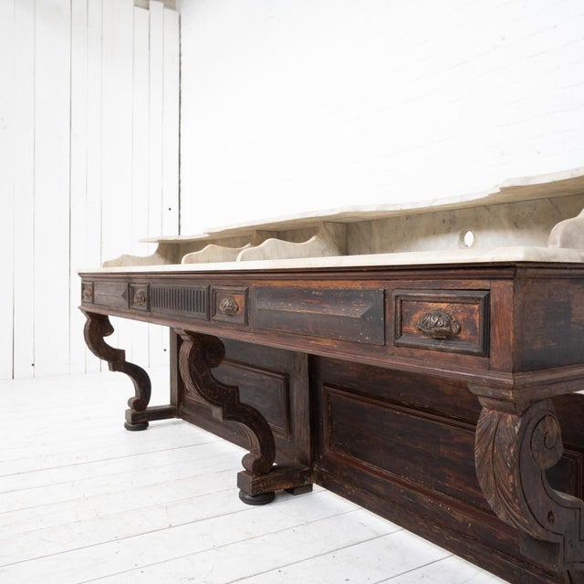 Antique Barber's Cabinet, 1900s For Sale - Image 16 of 18