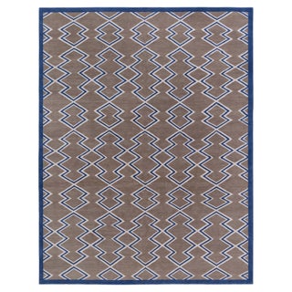 Modern Aztec Geometric Design Rug by Doris Leslie Blau For Sale