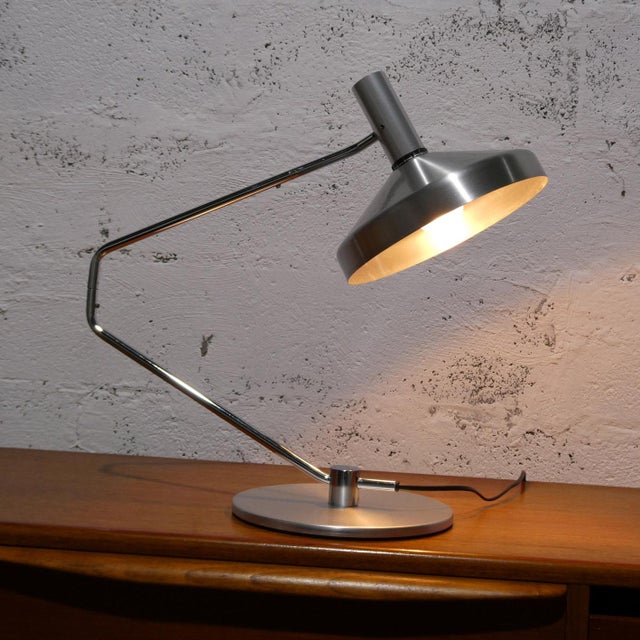 Silver Pentarkus Lamp by Rosemarie and Rico Baltensweiler, 1960s For Sale - Image 8 of 12