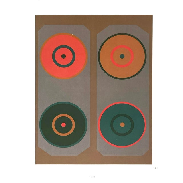 Artist: Josef Albers Country: Germany-USA Title: Plate XVI-3 Paper Size: 13.50 x 10.50 inches on Munken Print Cream...